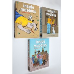LIBRO COMIC INSIDE MOEBIUS - 3 TOMOS