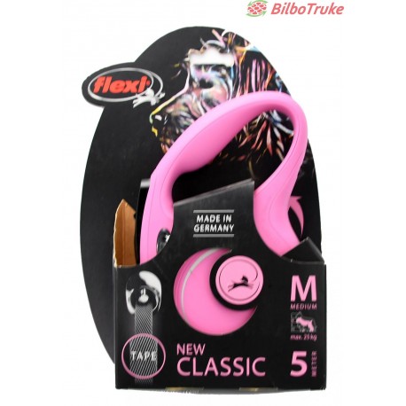 CORREA PARA PERROS EXTENSIBLE FLEXI NEW CLASSIC