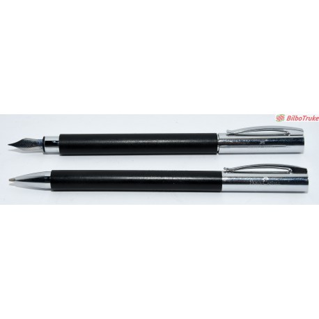 PAREJA PLUMA + PORTAMINAS FABER CASTELL