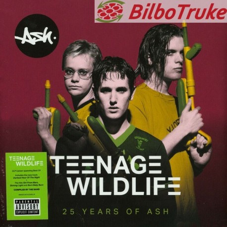 VINILO ASH - TEENAGE WILDLIFE: 25 YEARS OF ASH (2XLP, COMP)
