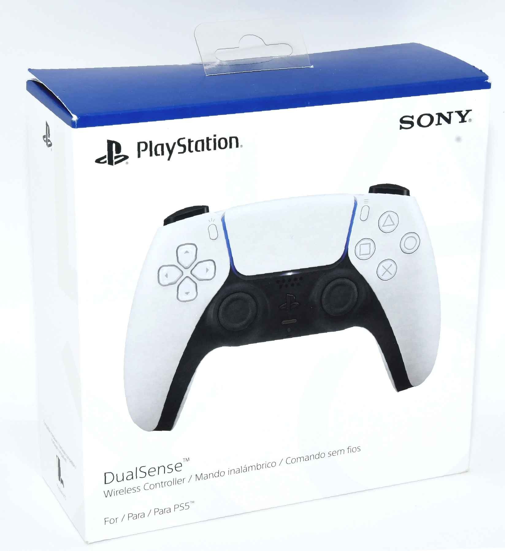 Mando Playstation 5 Dualsense, inalámbrico, blanco