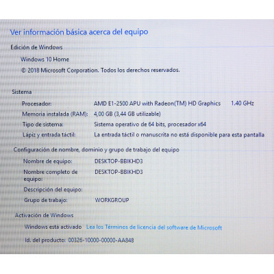 PORTÁTIL QILIVE CW14Q7B 14" ATOM Z3735F 1.33GHz/2GB/32 SSD
