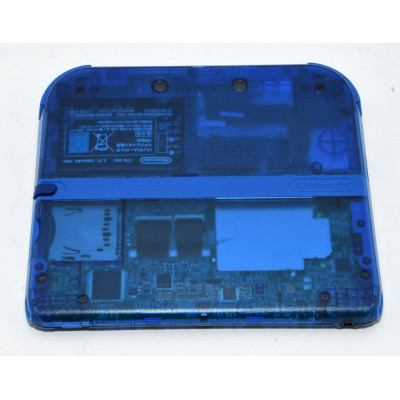 CONSOLA NINTENDO 2DS AZUL TRANSPARENTE
