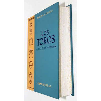 COLECCION COSSIO LOS TOROS 6 TOMOS