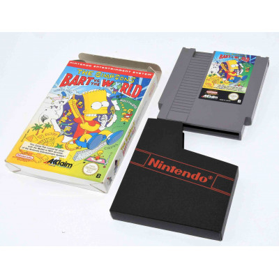 VIDEOJUEGO NES THE SIMPSONS BART VS THE WORLD