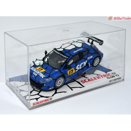 COCHE SLOT SCALEXTRIC RENAULT MEGANE CLUB SCALEXTRIC 2017