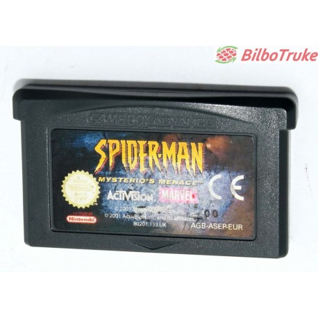 VIDEOJUEGO GAMEBOY ADVANCE SPIDERMAN MYSTERIOS MENACE