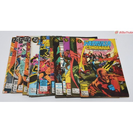 COLECCION COMIC LA PATRULLA CONDENADA THE DOOM PATROL COMPLETA 1-16