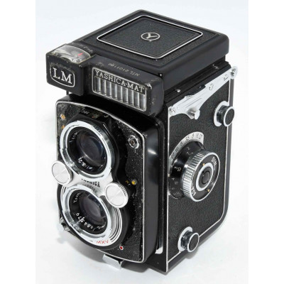 CÁMARA VINTAGE MEDIO FORMATO YASHICA-MAT LM 80MM F:3.2