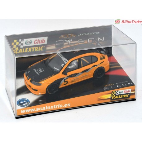 COCHE SLOT SCALEXTRIC SEAT LEON LIMITED EDITION 2005