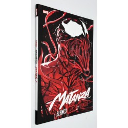 LIBRO COMIC MARVEL MATANZA BLANCO NEGRO Y SANGRE