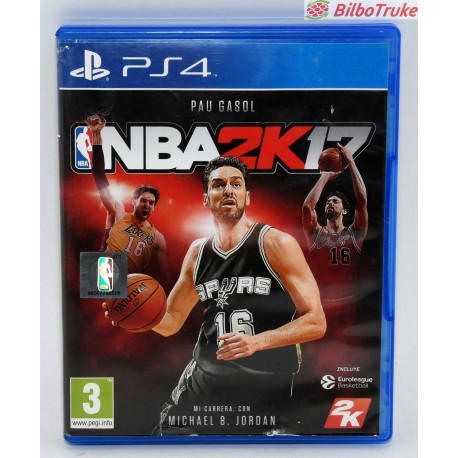 VIDEOJUEGO PS4 NBA 2K17