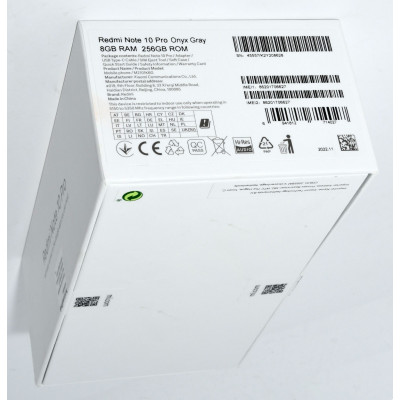 XIAOMI REDMI NOTE 10 PRO 256GB GRIS PRECINTADO