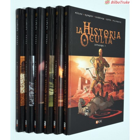 LIBRO COMIC LA HISTORIA OCULTA - 6 TOMOS