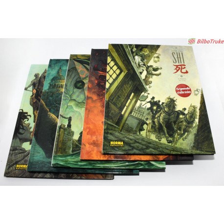LIBRO COMIC SHI - 5 TOMOS