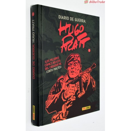 LIBRO COMIC DIARIO DE GUERRA HUGO PRATT