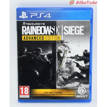 VIDEOJUEGO PS4 RAINBOWSIX ADVANCED ECITION