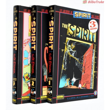 COLECCION COMIC LOS ARCHIVOS DE THE SPIRIT 1-24