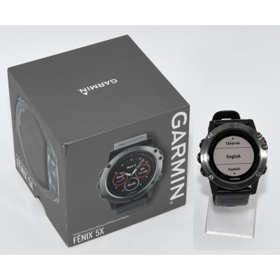 RELOJ DEPORTIVO GARMIN FENIX 5X NEGRO