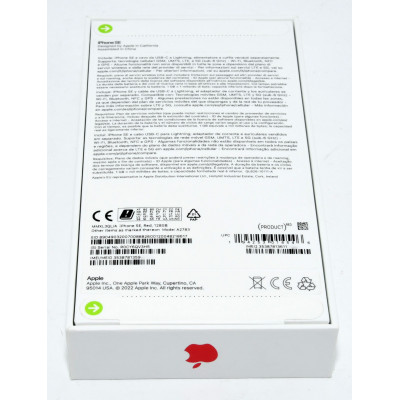 IPHONE SE 3 GEN 128GB ROJO PRECINTADO