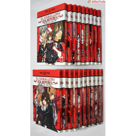 COLECCION MANGA EL CABALLERO VAMPIRO - 19 TOMOS
