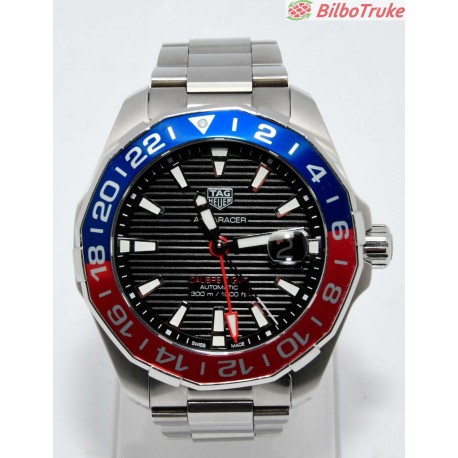 RELOJ AUTOMATICO TAG HEUER AQUARACER CALIBRE 7 GMT PEPSI