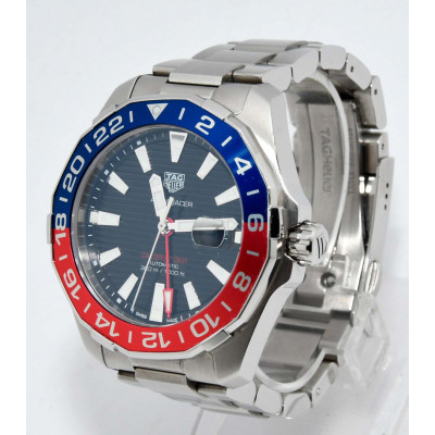 RELOJ AUTOMATICO TAG HEUER AQUARACER CALIBRE 7 GMT PEPSI