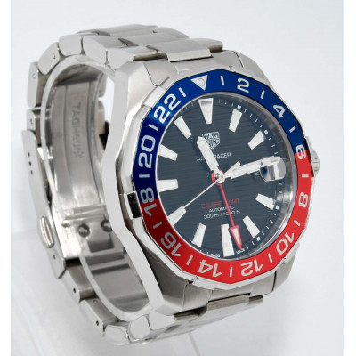RELOJ AUTOMATICO TAG HEUER AQUARACER CALIBRE 7 GMT PEPSI