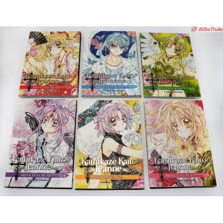 COLECCION MANGA KAMIKAZE KAITO JEANNE - 6 TOMOS