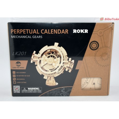 MAQUETA 3D PERPETUAL CALENDAR LK201