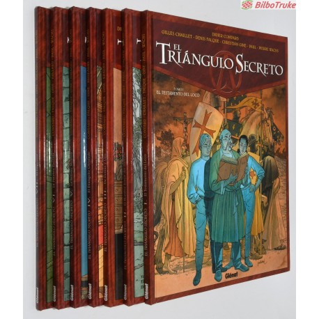 LIBRO COMIC COLECCION EL TRIANGULO SECRETO