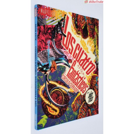 LIBRO COMIC LOS CUATRO FANTASTICOS - CIRCULO CERRADO