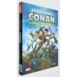 LIBRO COMIC LA ESPADA SALVAJE DE CONAN - LA MALDICION DEL NO MUERTO Y OTROS RELATOS