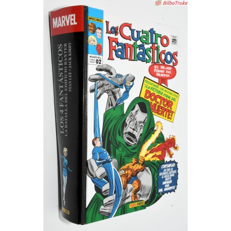 LIBRO COMIC MARVEL LOS 4 FANTASTICOS - LA BATALLA DEL EDIFICIO BAXTER
