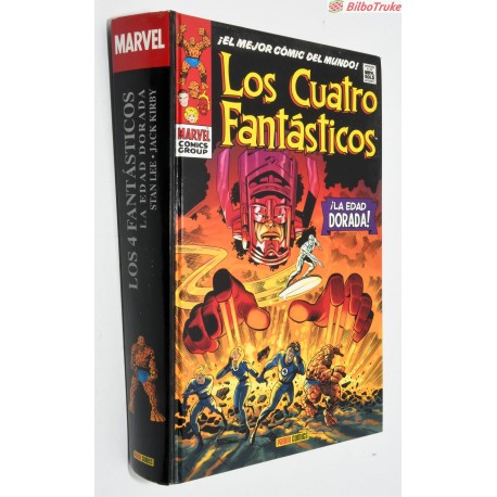 LIBRO COMIC MARVEL LOS 4 FANTASTICOS - LA EDAD DORADA