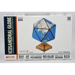 MAQUETA 3D GAME SET GLOBO ICOSAEDRO