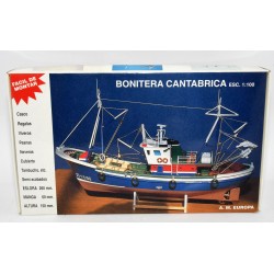 MAQUETA BARCO BONITERA CANTABRICO 1/75