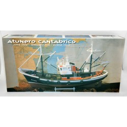 MAQUETA BARCO ATUNERA CANTABRICO 1/75