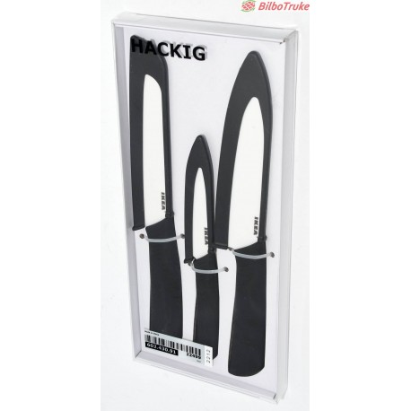 SET DE CUCHILLOS CERAMICOS IKEA HACKIG 602.430.91