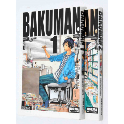 COLECCION MANGA BAKUMAN 2 TOMOS