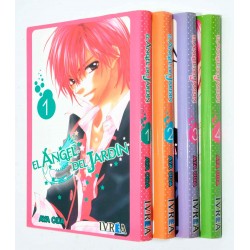 COLECCION MANGA EL ANGEL DEL JARDIN 4 TOMOS