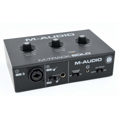 INTERFAZ AUDIO M-AUDIO M-TRACK SOLO
