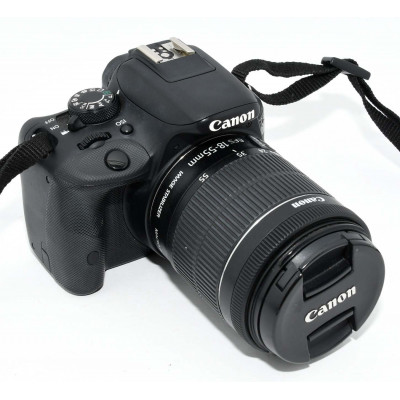 CÁMARA REFLEX DIGITAL CANON EOS 100D + CANON 18-55