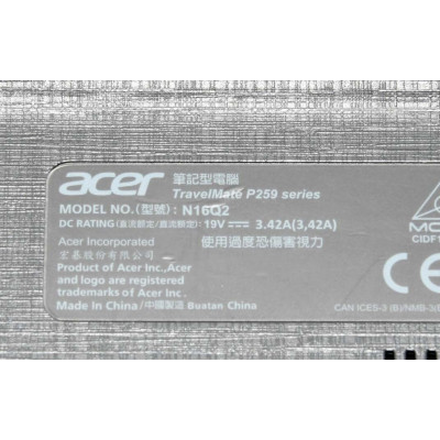 PORTATIL NOTEBOOK ACER TRAVELMATE TMP259 / INTEL i5-6200U 2.3GHz / 500GB HDD / 8GB RAM