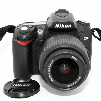 CÁMARA REFLEX DIGITAL NIKON D90 NIKON 18-55