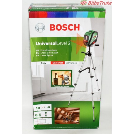 NIVEL CON TRIPODE BOSCH UNIVERSAL LEVEL 2