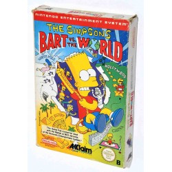 VIDEOJUEGO NES THE SIMPSONS BART VS THE WORLD