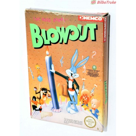 VIDEOJUEGO NINTENDO NES THE BUGS BUNNY BLOWOUT