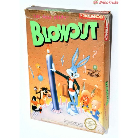 VIDEOJUEGO NINTENDO NES THE BUGS BUNNY BLOWOUT