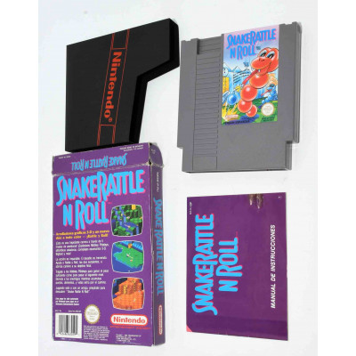 VIDEOJUEGO NINTENDO NES SNAKERATTLE N ROLL